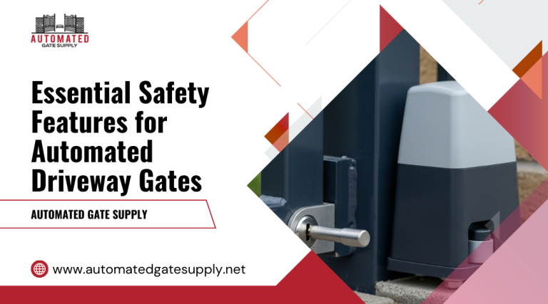 Essential Safety Features for Automated Driveway Gates
