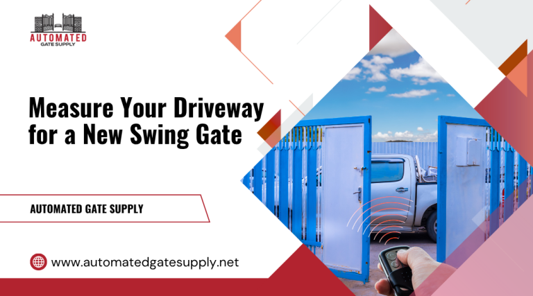 Measure Your Driveway for a New Swing Gate