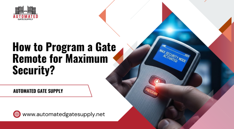 Gate Program Folder How to Program a Gate Remote for Maximum Security?