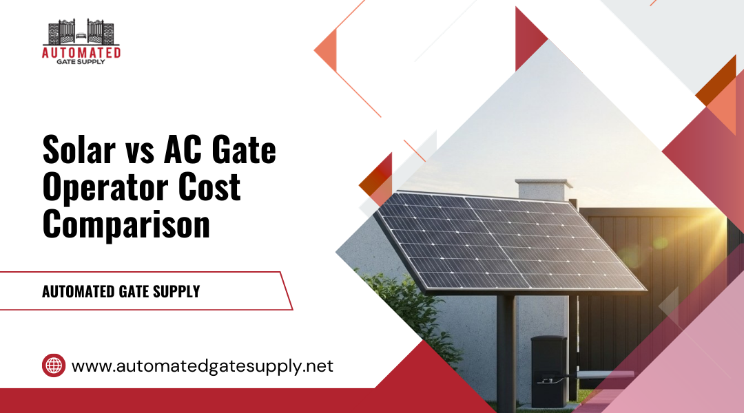 Solar vs AC-Powered Gate Operators: 10-Year Cost Breakdown for LA Properties