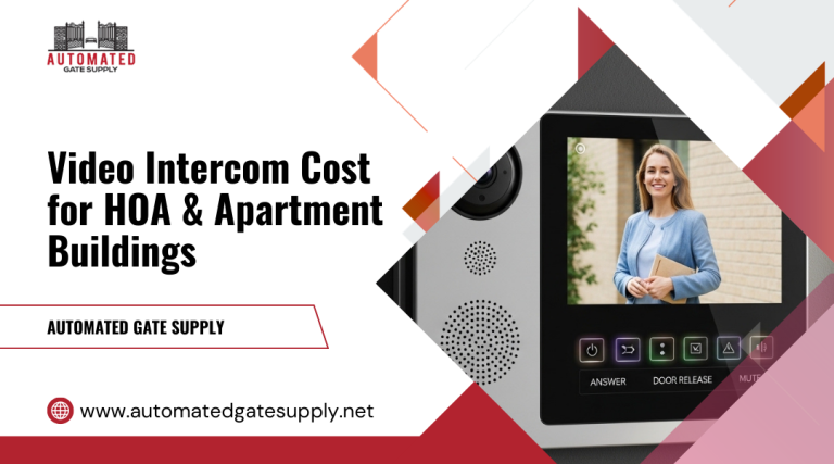 Video Intercom Cost for HOA & Apartment Buildings