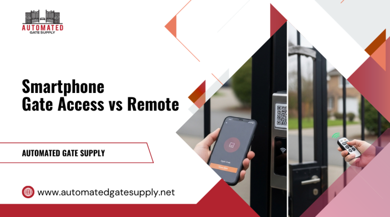 Smartphone Gate Access vs Remote Differences LA Homes
