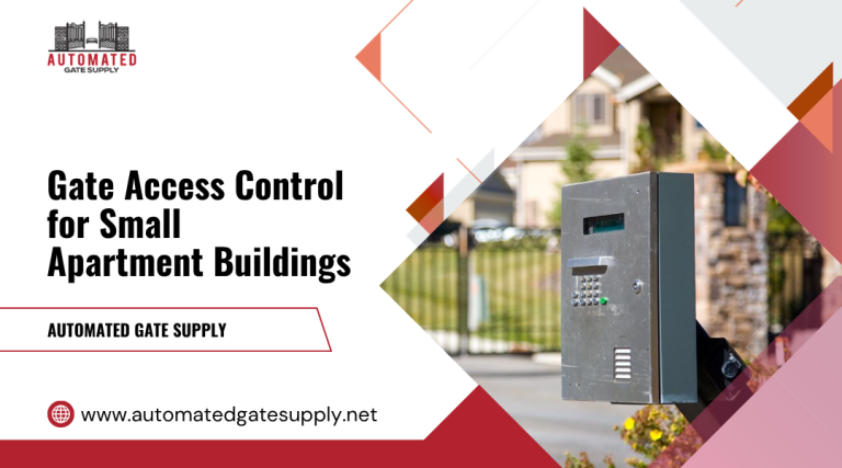 Gate Access Control for Small Apartment Buildings